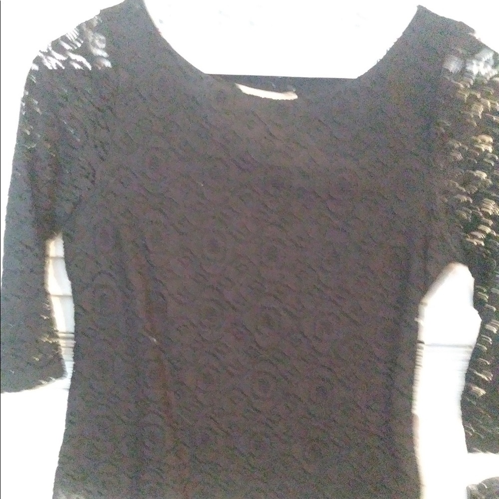 I crew lace top